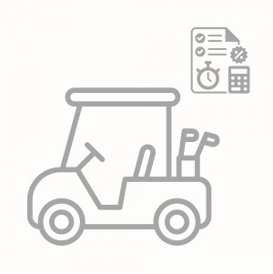 فحص وتقرير صيانة سيارة جولف كهربائية